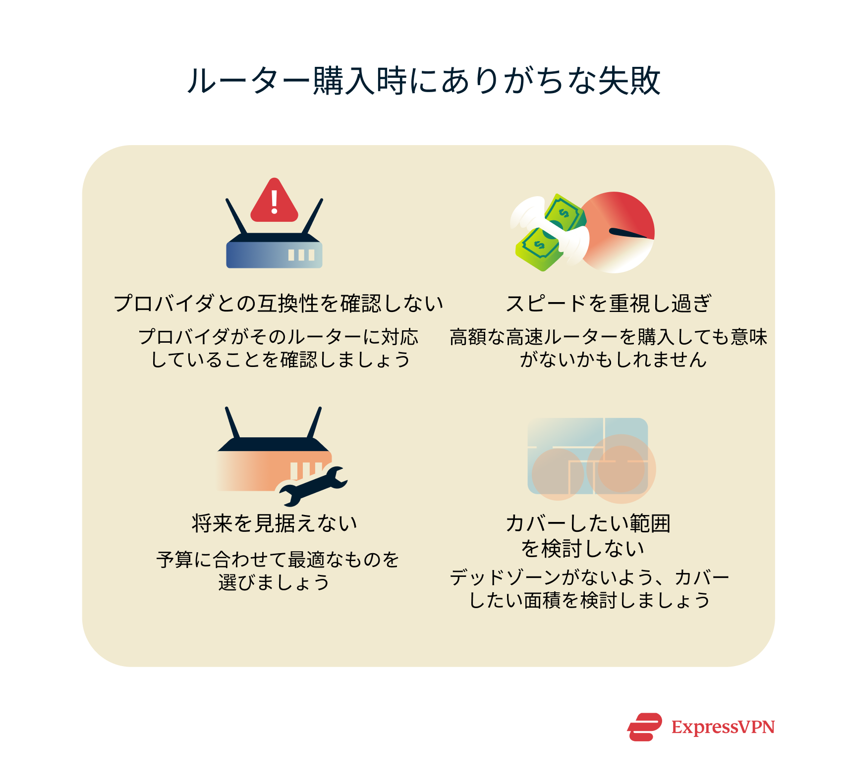 4 common mistakes when buying a router and how to avoid them