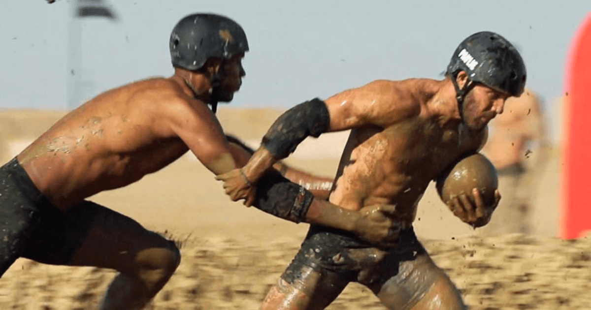 The Challenge mudfight